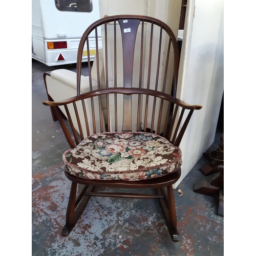 Vintage double store rocking chair