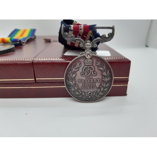 75 - A GROUP OF FIVE WW1 MEDALS OF TWO MEMBERS OF THE 'WILTON' FAMILY TO INCLUDE A SERVICE AND VICTORY ME... 