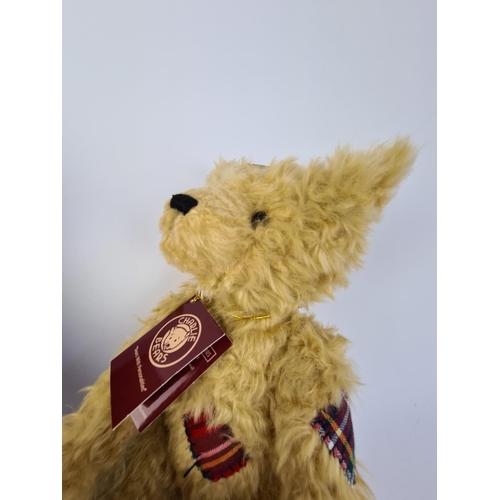 229 - TWO CHARLIE BEARS TO INCLUDE 'WISDOM' CB161531O AND 'TIFF TOFF' CB094322