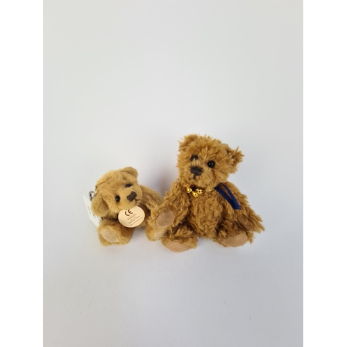 230 - FOUR CHARLIE BEARS SOFT TOYS TO INCLUDE A MINIMO COLLECTION 'BLUE' LIMITED EDITION NO.661 OF 1200 CA... 