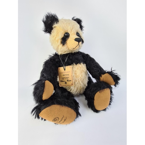 238 - A ROBIN RIVE LIMITED EDITION 255 OF 300 'OLD PANDY' BEAR WITH CERTIFICATE