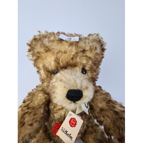 244 - A HERMANN TEDDY ORIGINAL LIMITED EDITION 183 OF 800 'WILHELM' TEDDY BEAR