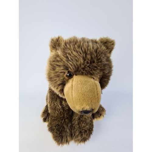 247 - TWO HERMANN TEDDY COLLECTION SOFT TOYS TO INCLUDE A LARGE POLAR BEAR AND TEDDY BEAR