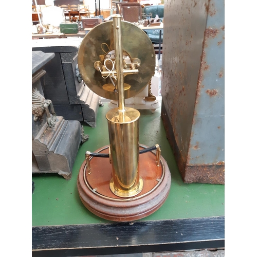 154 - A 1921 TYPE 'A' BULLE CLOCK NUMBERED 5889