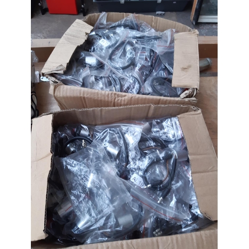 303 - TWO BOXES OF NEW SMALL RED LED LIGHTS