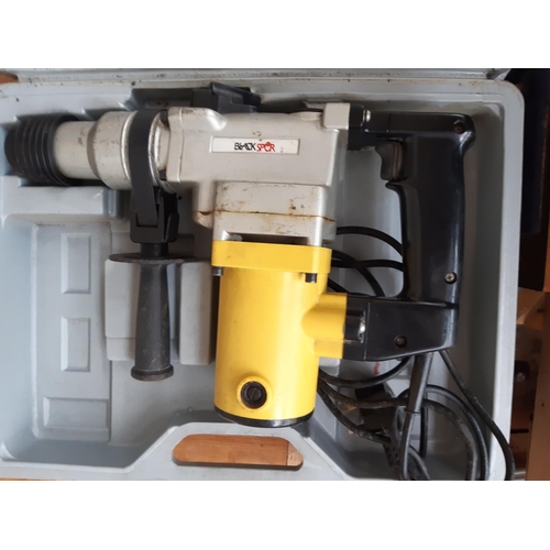 305 - A CASED BLACKSPUR MULTI FUNCTION ROTARY HAMMER DRILL