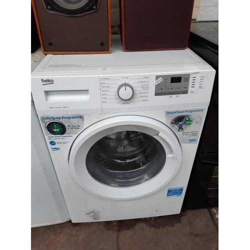 334 - A BEKO WTG1041B2W A+++ 10KG WASHING MACHINE