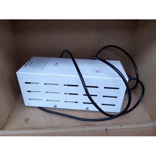 345 - A WHITE MEGALIGHT MAX400245 400W SODIUM LAMP