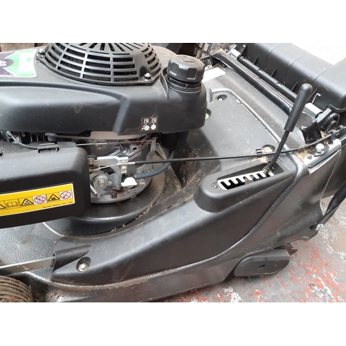 235 - A HAYTER HARRIER 48 PRO 479A AUTODRIVE REAR ROLLER BBC PETROL LAWNMOWER WITH HONDA ENGINE AND GRASS ... 