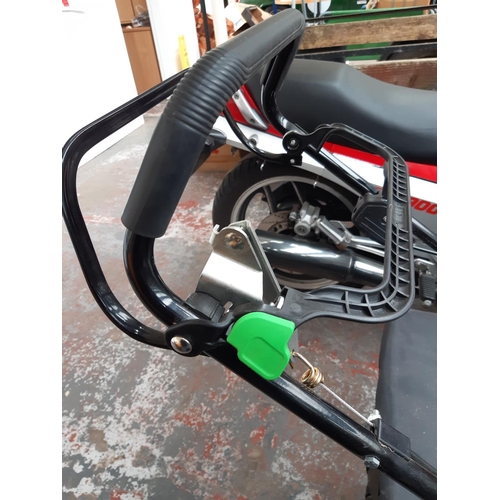 235 - A HAYTER HARRIER 48 PRO 479A AUTODRIVE REAR ROLLER BBC PETROL LAWNMOWER WITH HONDA ENGINE AND GRASS ... 