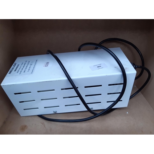 261 - A WHITE MEGALIGHT MAX400245 400W SODIUM LAMP