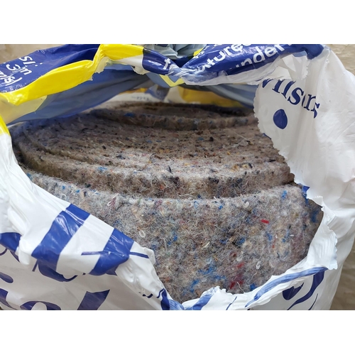 108 - A NEW ROLL OF 11 X 1.37 METRE CARPET UNDERLAY