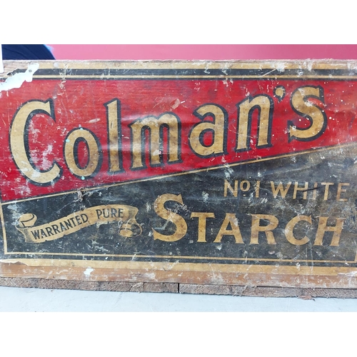 79 - A VINTAGE COLEMAN'S WHITE STARCH BOX