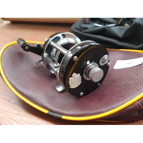 287 - A BAGGED ABU AMBASSADEUR 6600C FISHING REEL