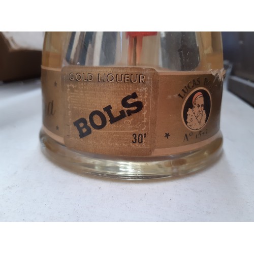 159 - A mid 20th century bottle of Bols Danziger Goldwasser Liqueur in ballerina bottle with 'La Traviata'... 