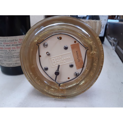 159 - A mid 20th century bottle of Bols Danziger Goldwasser Liqueur in ballerina bottle with 'La Traviata'... 