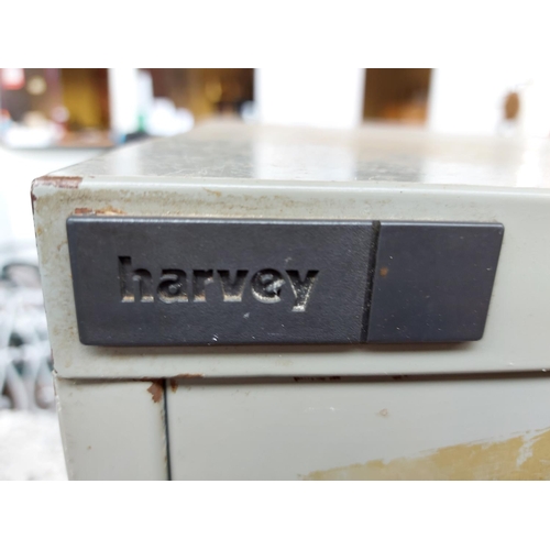278 - A Harvey four drawer metal office filing cabinet
