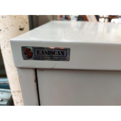 286 - A Sheerpride Easiscan two drawer metal office filing cabinet
