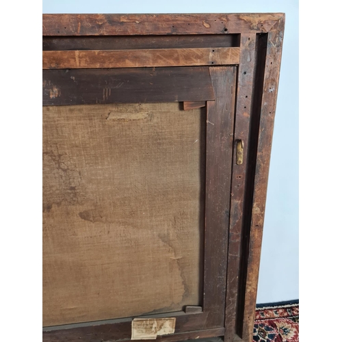 243 - An excellent quality gilt framed oil on canvas after the famous Raphael 16th century painting (origi... 