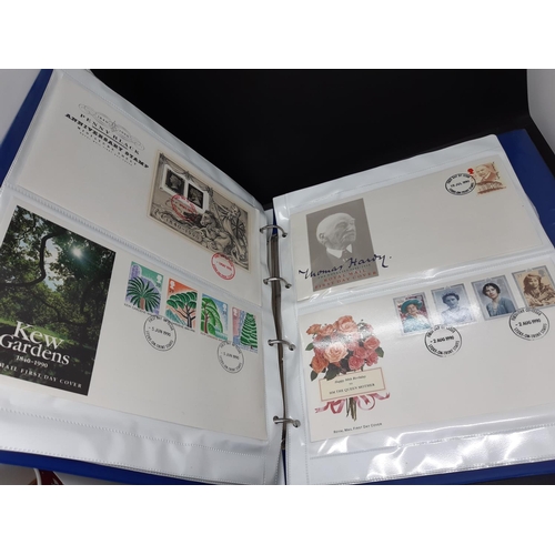 80 - Two folders containing a large quantity of first day covers to include ‘The Royal Wedding’, ‘Europa ... 