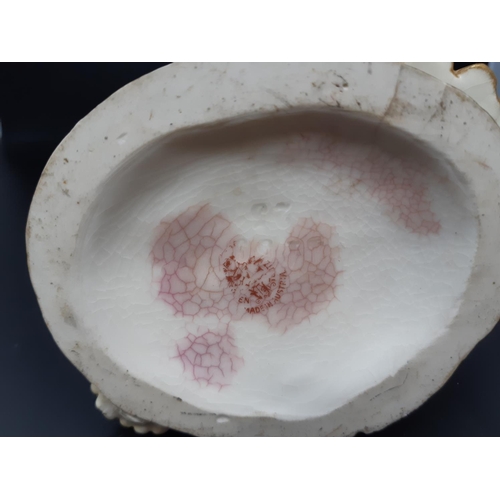 12 - An early 20th century Austrian Ernst Wahliss Vienna porcelain figural vase circa 1910 - 1918 with E ... 