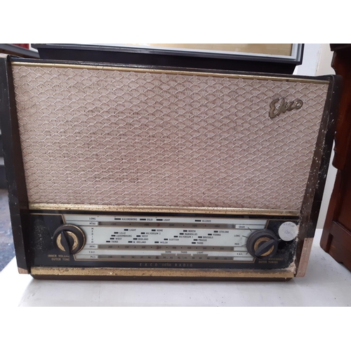 108 - Two vintage radios to include a Ferranti Type U1033 and an Ekco Model A320