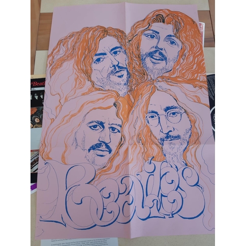 160 - The Beatles Collection “From Liverpool To The World” 1974 UK fan club folder. Featured is a custom l... 