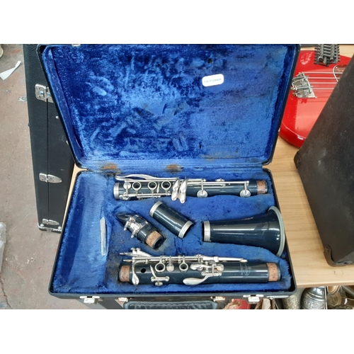 178 - A cased Buffet Crampon ‘Evette’ clarinet