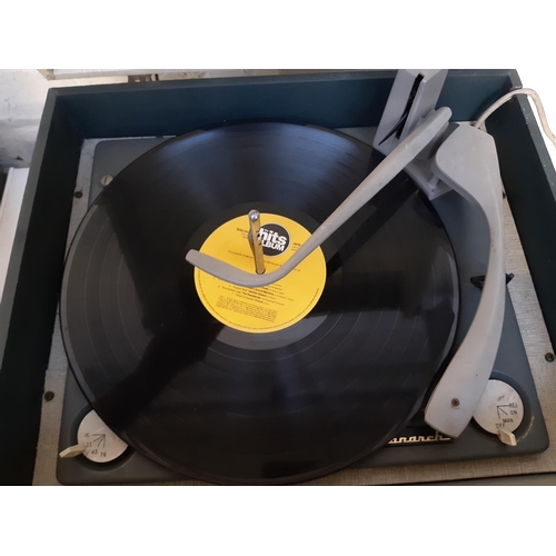 757 - A vintage Dansette Conquest portable record player