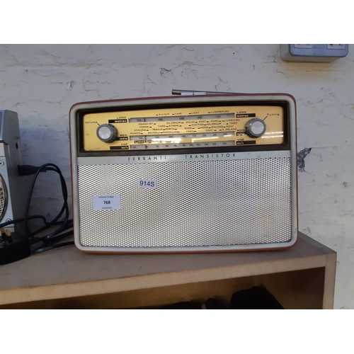 768 - A vintage Ferranti transistor radio