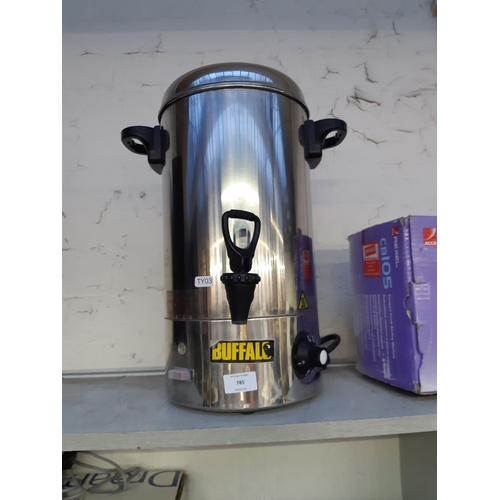 785 - A Buffalo stainless steel hot water boiler