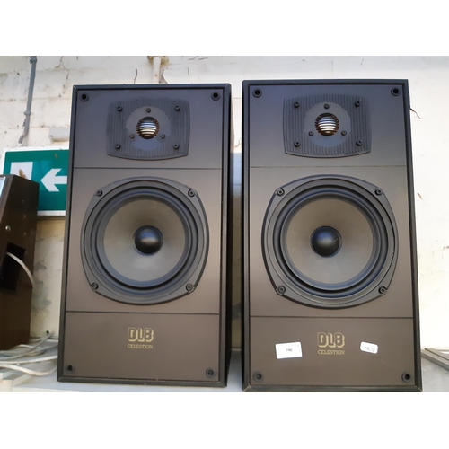 790 - A pair of Celestion DL8 Hi-Fi speakers