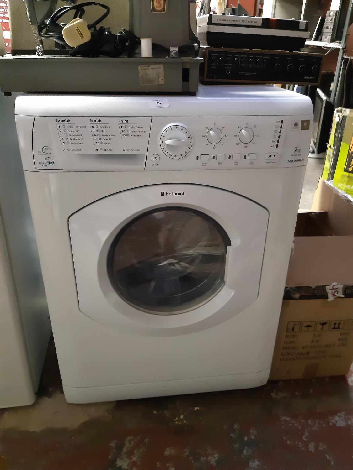 hotpoint aquarius wdl5490