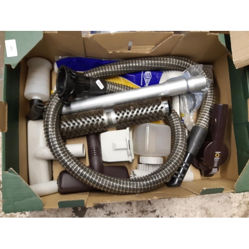 830 - A Kirby industrial vacuum cleaner with boxed accessories