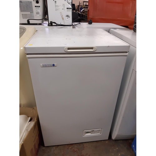 875 - A Norfrost top loading 55cm chest freezer