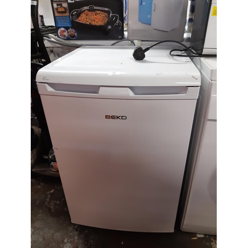 887 - A Beko A+ class under counter fridge