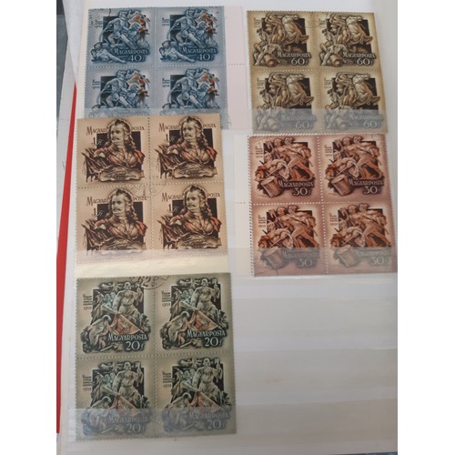 99A - A stamp collection to include an album containing stamps of the world to include Afghanistan, Albani... 