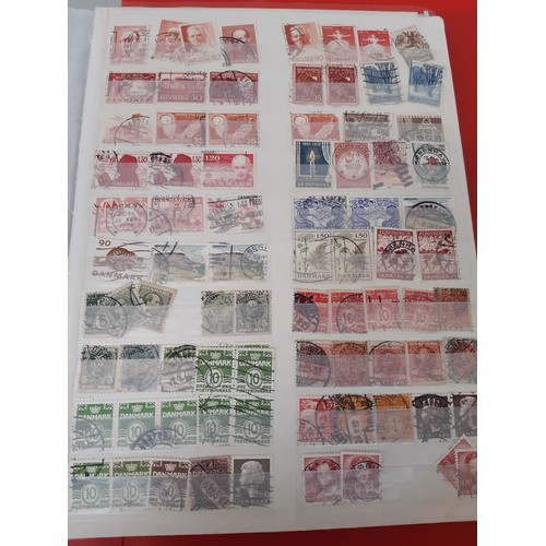 99A - A stamp collection to include an album containing stamps of the world to include Afghanistan, Albani... 