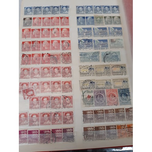 99A - A stamp collection to include an album containing stamps of the world to include Afghanistan, Albani... 