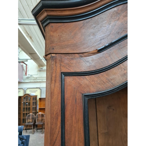 581 - A 19th century French rosewood armoire - measuring approx. 237cm high, 101cm wide and 48cm deep (see... 