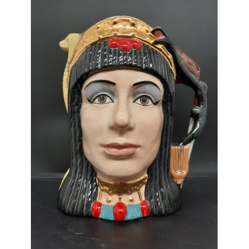 47 - A Royal Doulton The Star-Crossed Lovers Collection 'Antony & Cleopatra' character jug modelled by Mi... 