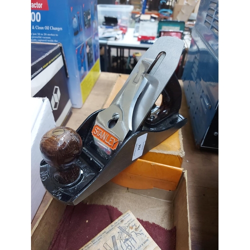 794 - A boxed as new Stanley No. 4.5 wood plane