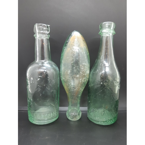 165 - A collection of various items to include a good quality cut glass ship decanter, cut glass spherical... 