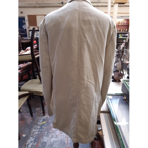 178 - An as new Faconnable beige jacket - size XL