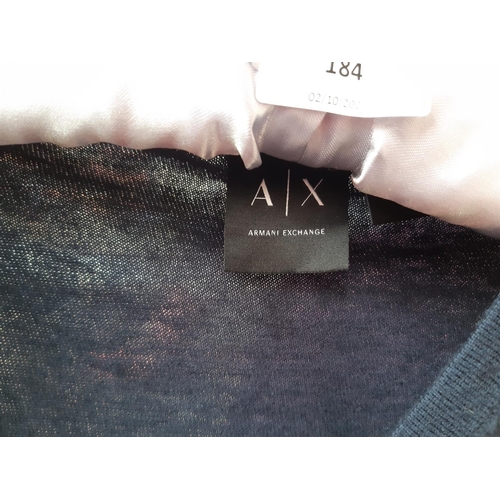 184 - A collection of mostly size XL good quality mens clothing to include Fred Perry shirt, Michael Kors ... 