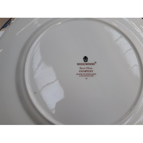 227 - An approx. 56 piece Wedgwood Chartley dinner service comprising 12 dinner plates (27cm), 12 side pla... 