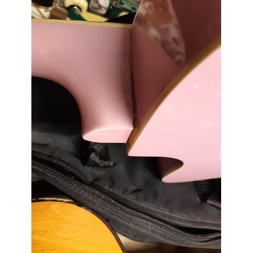 320 - Two child's acoustic guitar to include one pink (see condition report)