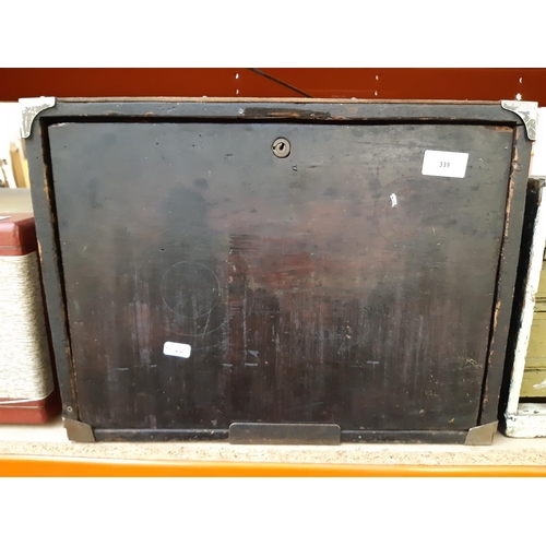 339 - A vintage six drawer concealed engineers cabinet - measuring approx. 34cm high, 45cm wide and 23cm d... 