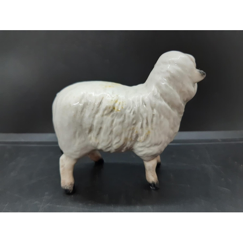 92 - A Beswick sheep figurine - model no. 935