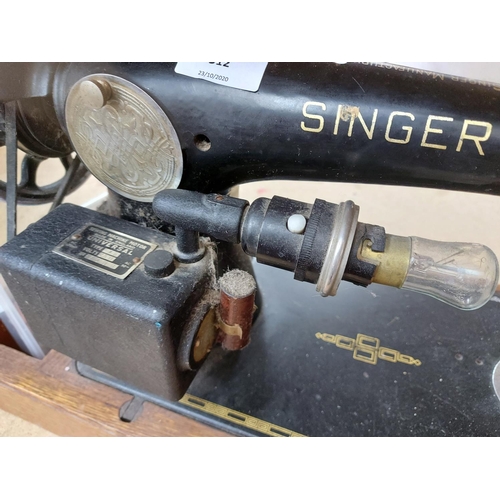 312 - A vintage Singer Universal Type SM5 No.5108 sewing machine